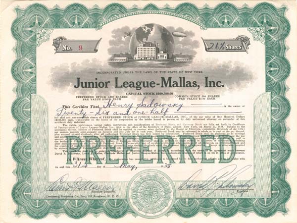 Junior League-Mallas, Inc.